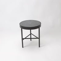 Thumbnail for GFURN - Kali Side Table - Dark Green Marble Top -