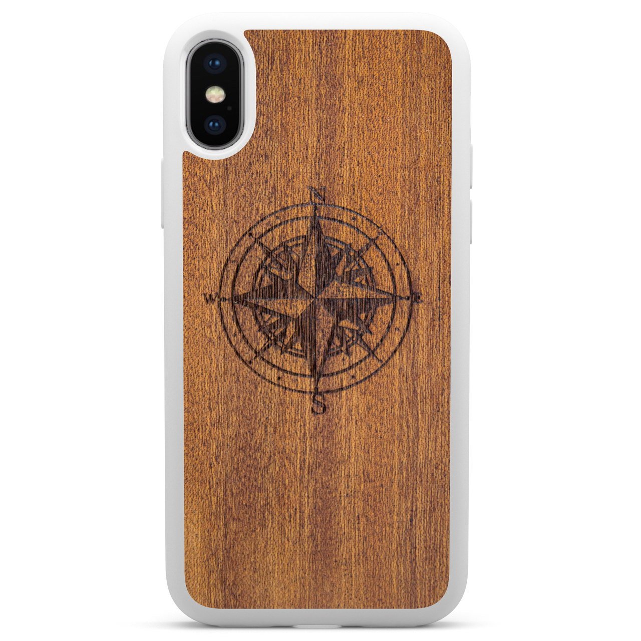 MMORE - Cases - Ziga - Compass on wood phone cases - FIND YOUR MODEL! - 1 COLOR -