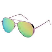 Thumbnail for Delan | CD12 - Premium Mirrored Lens Oversize Aviator Sunglasses - 6 COLORS -