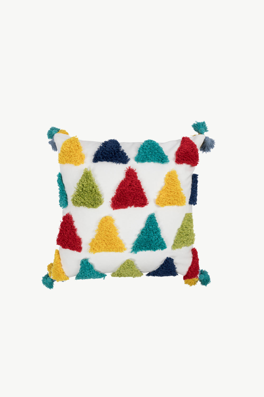 Multicolored Decorative Throw Pillow Case - T - 6 DESIGNS -