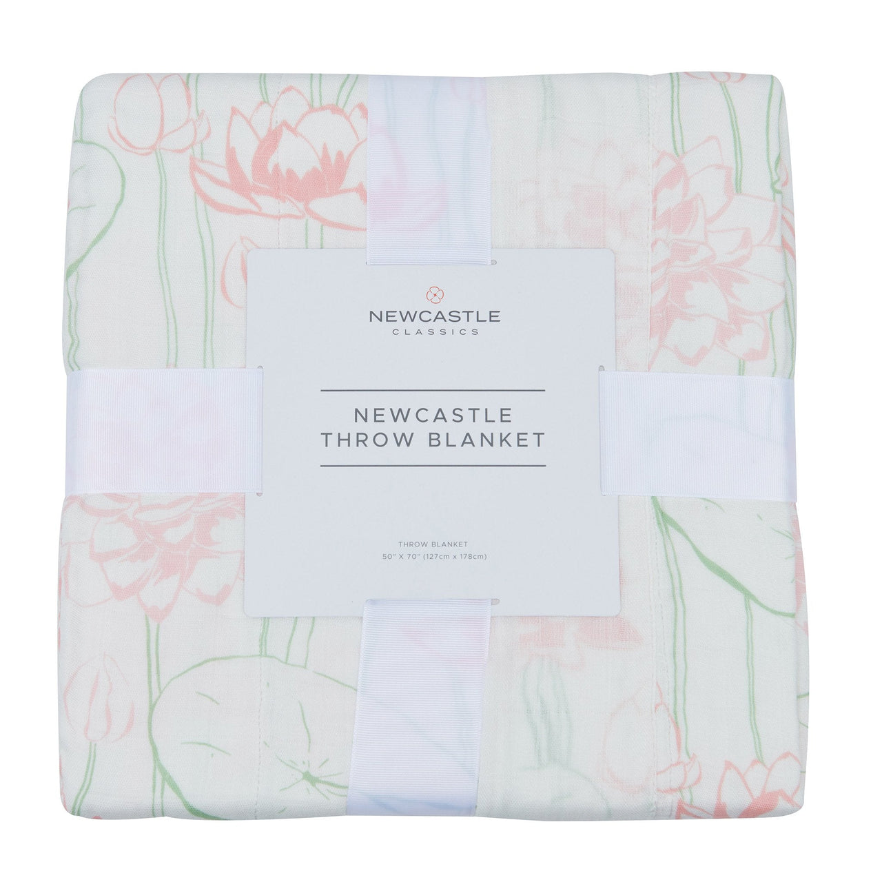 Newcastle - Water Lily Bamboo Throw Blanket -