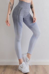 Thumbnail for Gradient High Waist Sports Leggings - T - 4 COLORS -