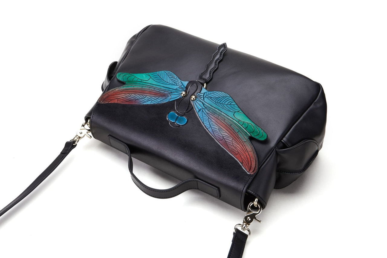 Bellorita - Dragonfly Black Satchel - 1 COLOR -