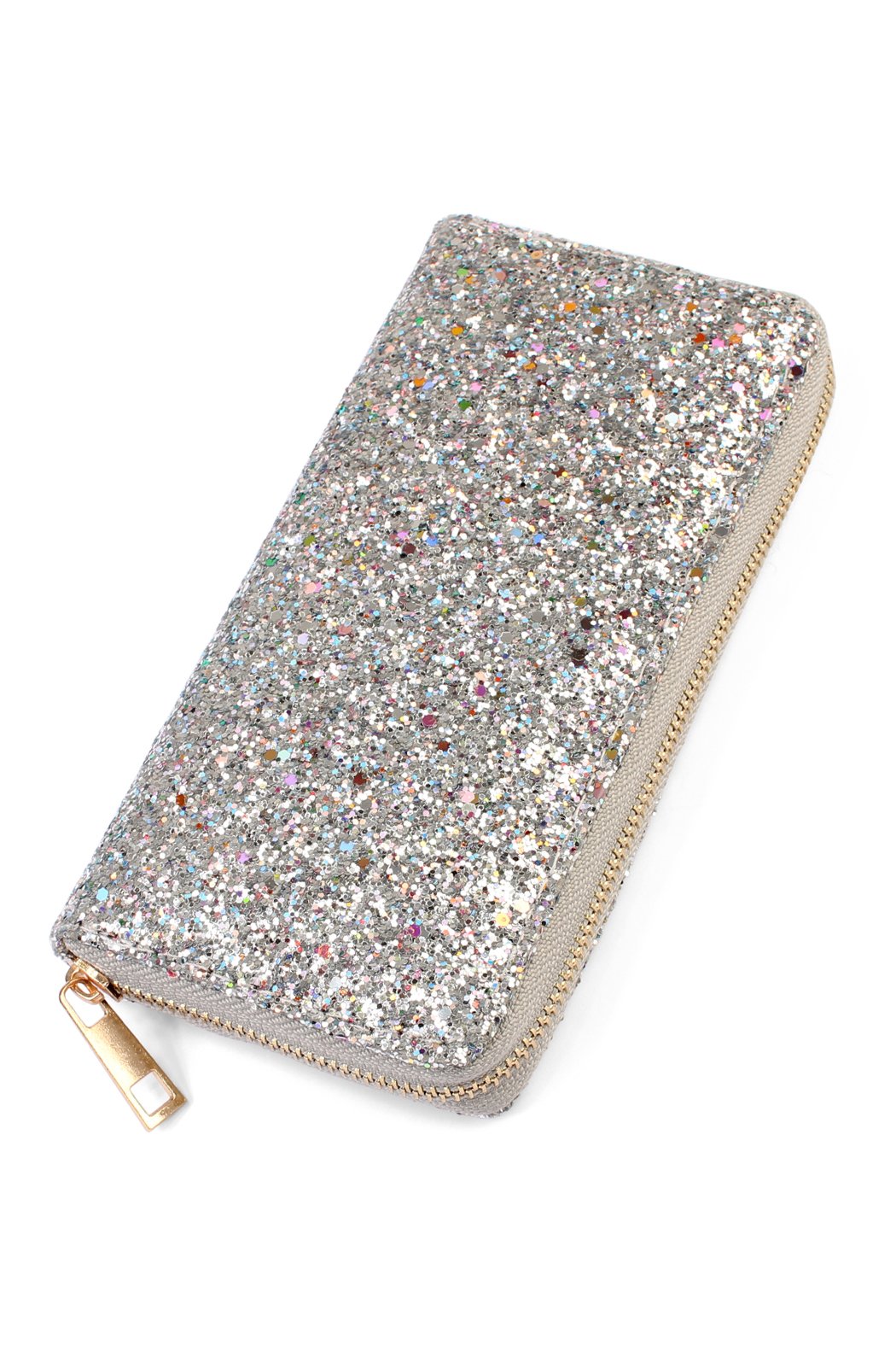 Glitter Zipper Wallet - 8 COLORS -