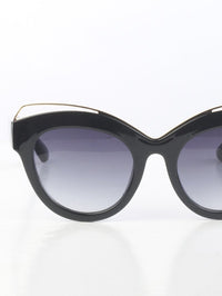 Thumbnail for Black Retro Cateye Sunglasses - 1 COLOR