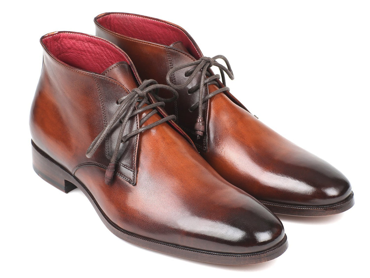 Paul Parkman - Chukka Boots Camel & Brown -