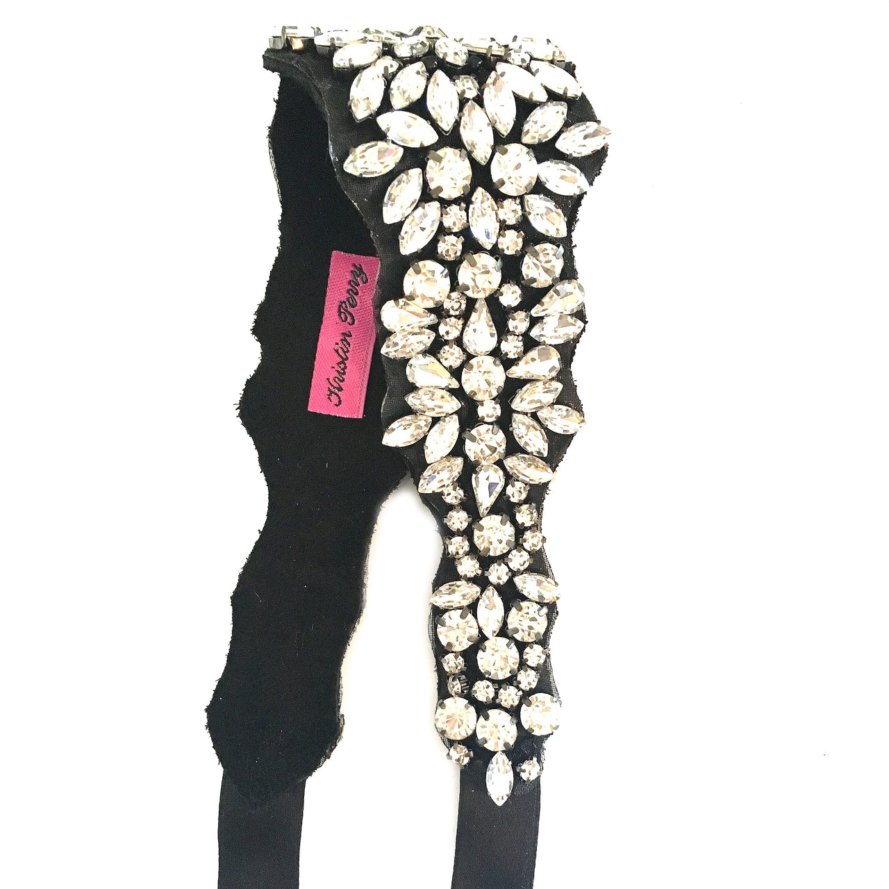 KRISTIN PERRY - Suede Crusted Headband - 1 COLOR -