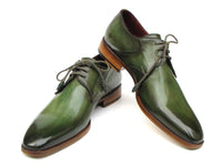 Thumbnail for Paul Parkman - Men's Green  Derby Shoes -