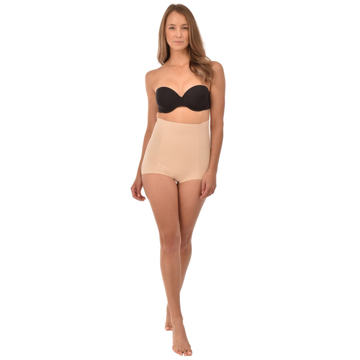 High Waist Full Brief Shaper - Nude -