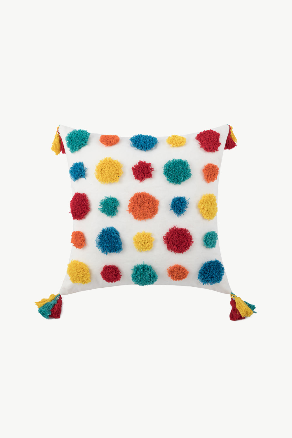 Multicolored Decorative Throw Pillow Case - T - 6 DESIGNS -