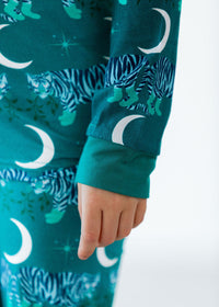 Thumbnail for Eclipse Kids - Midnight Tigers - Long Sleeve 2 Piece Set -