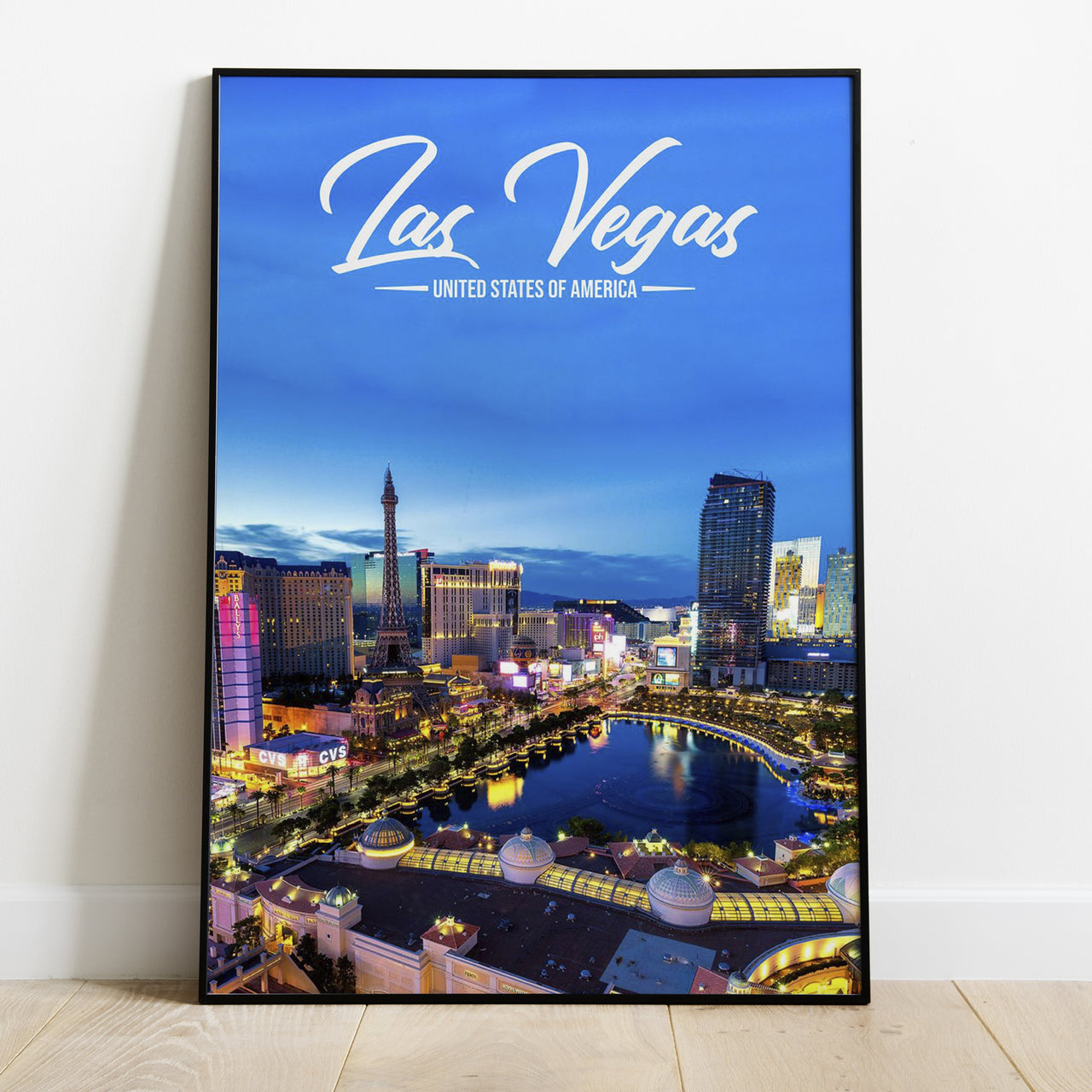 Las Vegas NV - USA Printed - 4 SIZES -