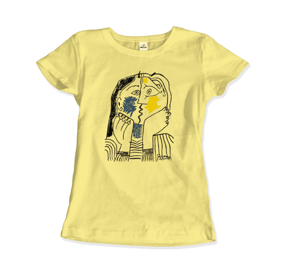 Pablo Picasso the Kiss 1979 Artwork T-Shirt - 5 COLORS -