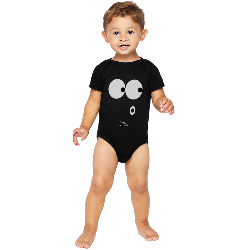 OOTO - EYE SEE - OH OH! - Infant Unisex Premium Soft Cotton Bodysuit - 6 / 24 MOS - 4 COLORS -