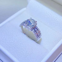 Thumbnail for 2 Carat Moissanite 925 Sterling Silver Ring