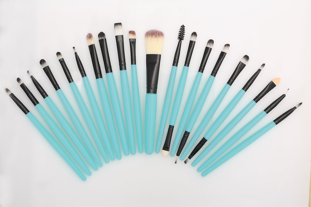 Savoy - Zaina Makeup Brush Set - Teal -