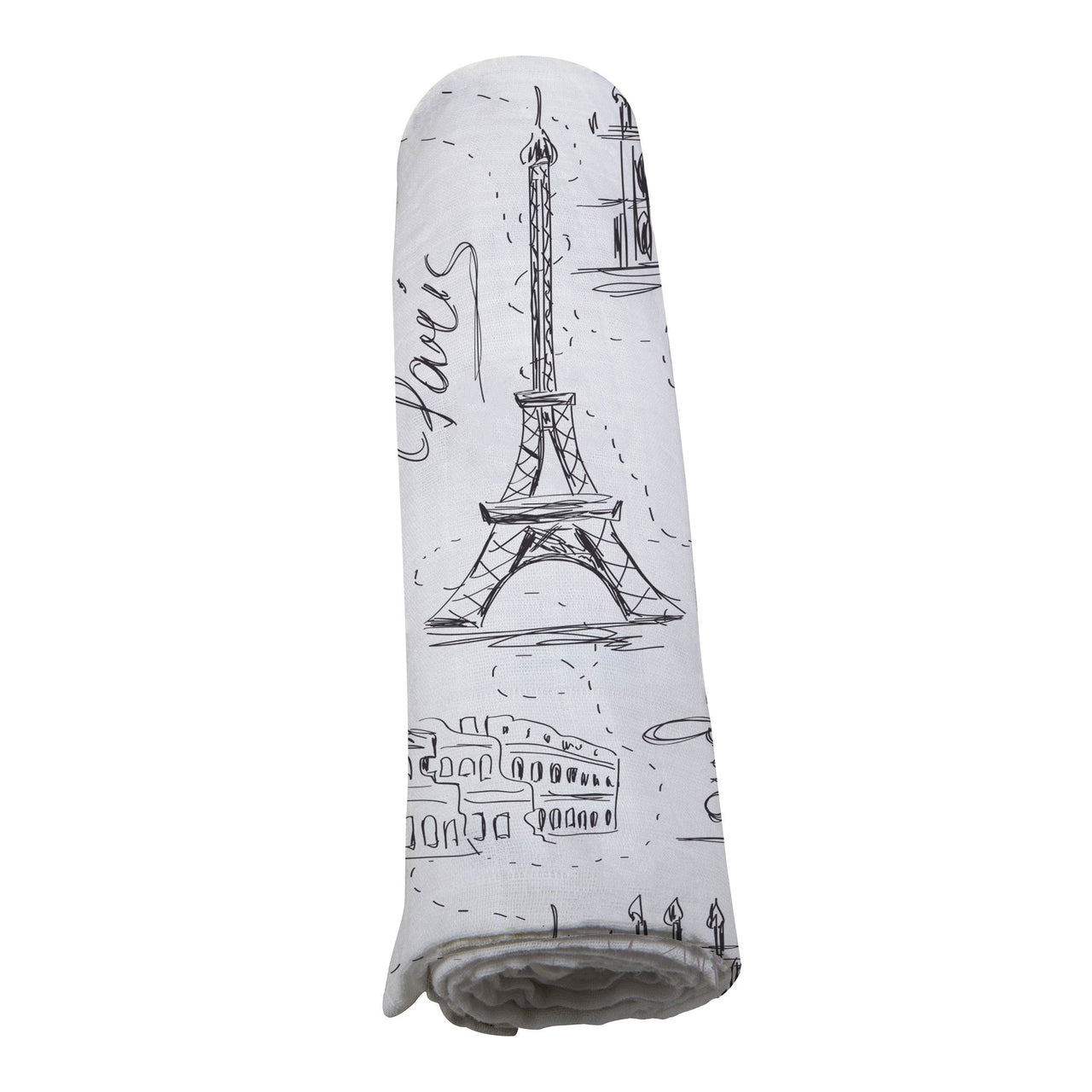 Newcastle - London, Paris, New York Bamboo Swaddle -