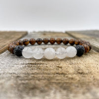 Thumbnail for Kingston - Moonstone, Tigerskin Sandalwood, & Lava Rock -