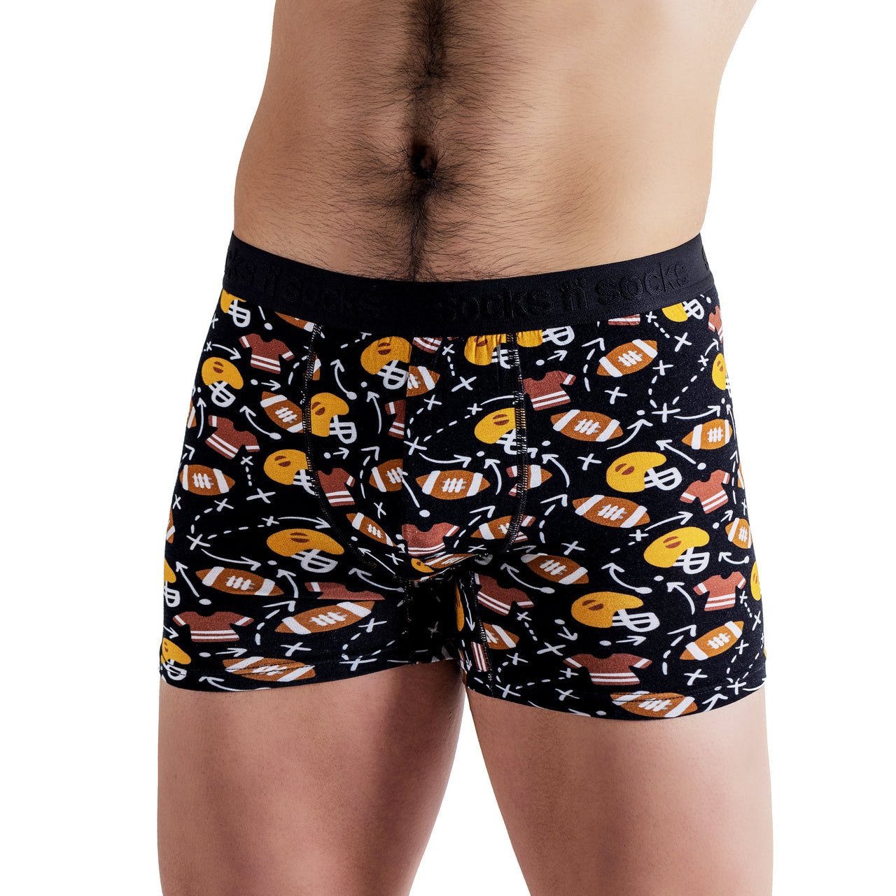 Men's Football Boxer Brief - 1 COLOR -