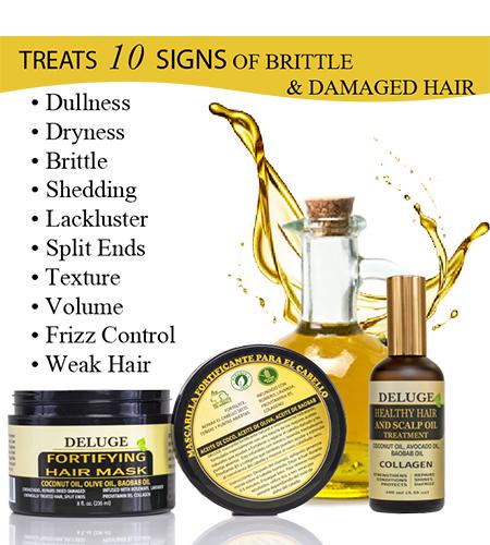 DELUGE - Hair Mask + Hair Oil -