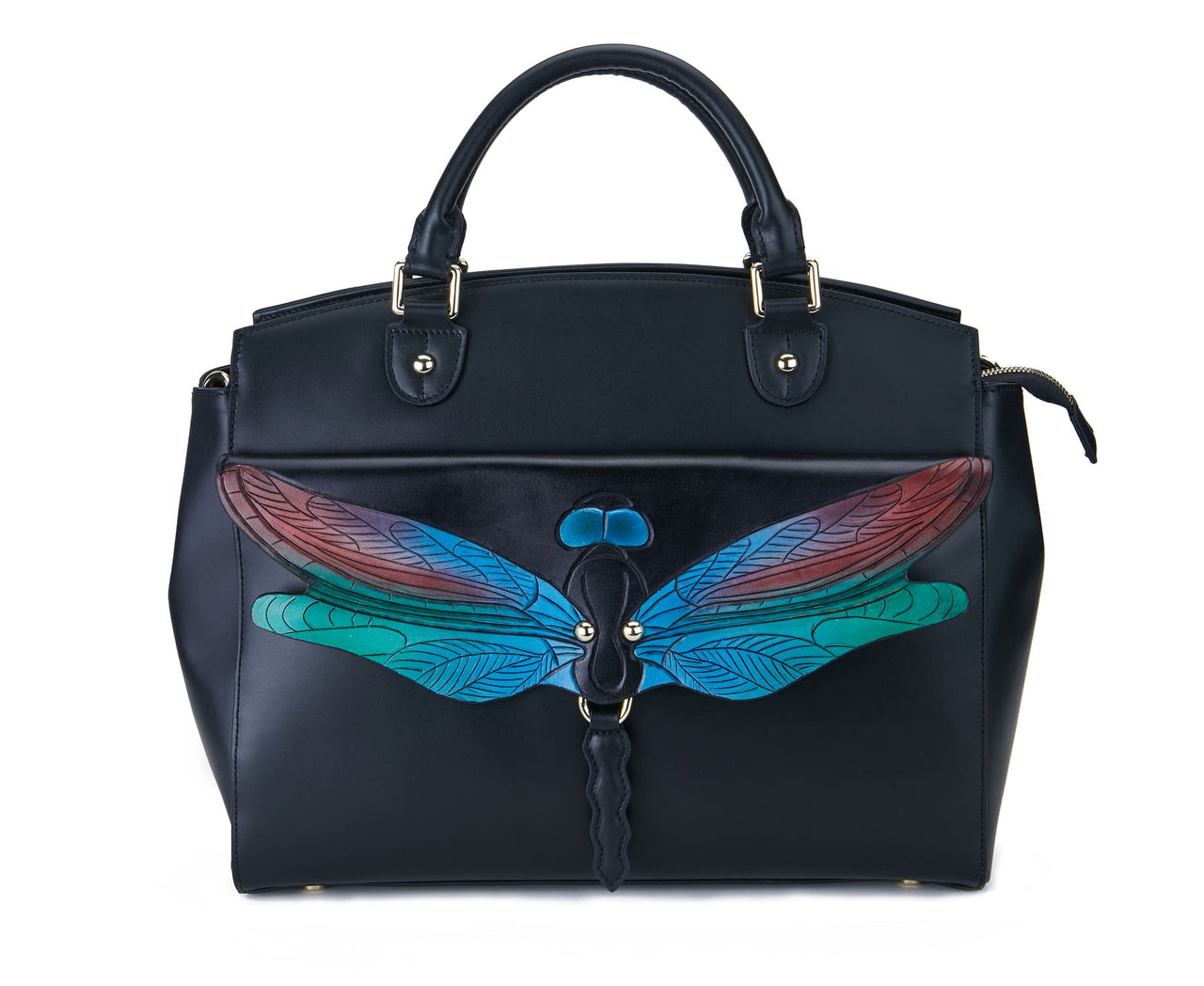 Bellorita - Dragonfly Black Shoulder Bag - 1 COLOR -