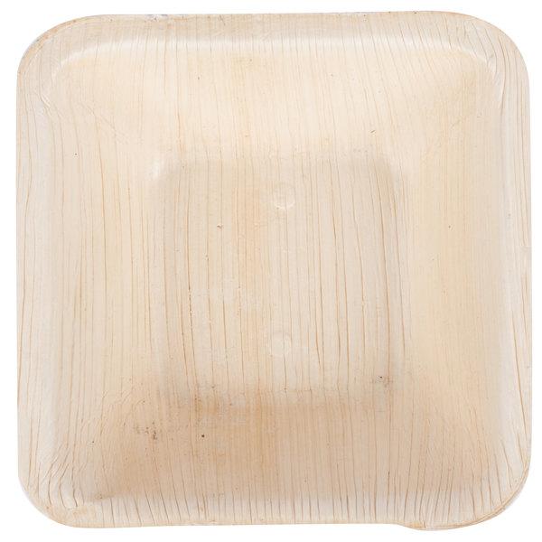 Palm Leaf Deep Square Bowls 5" Inch (25/50/100 Bowls) - Great for parties!