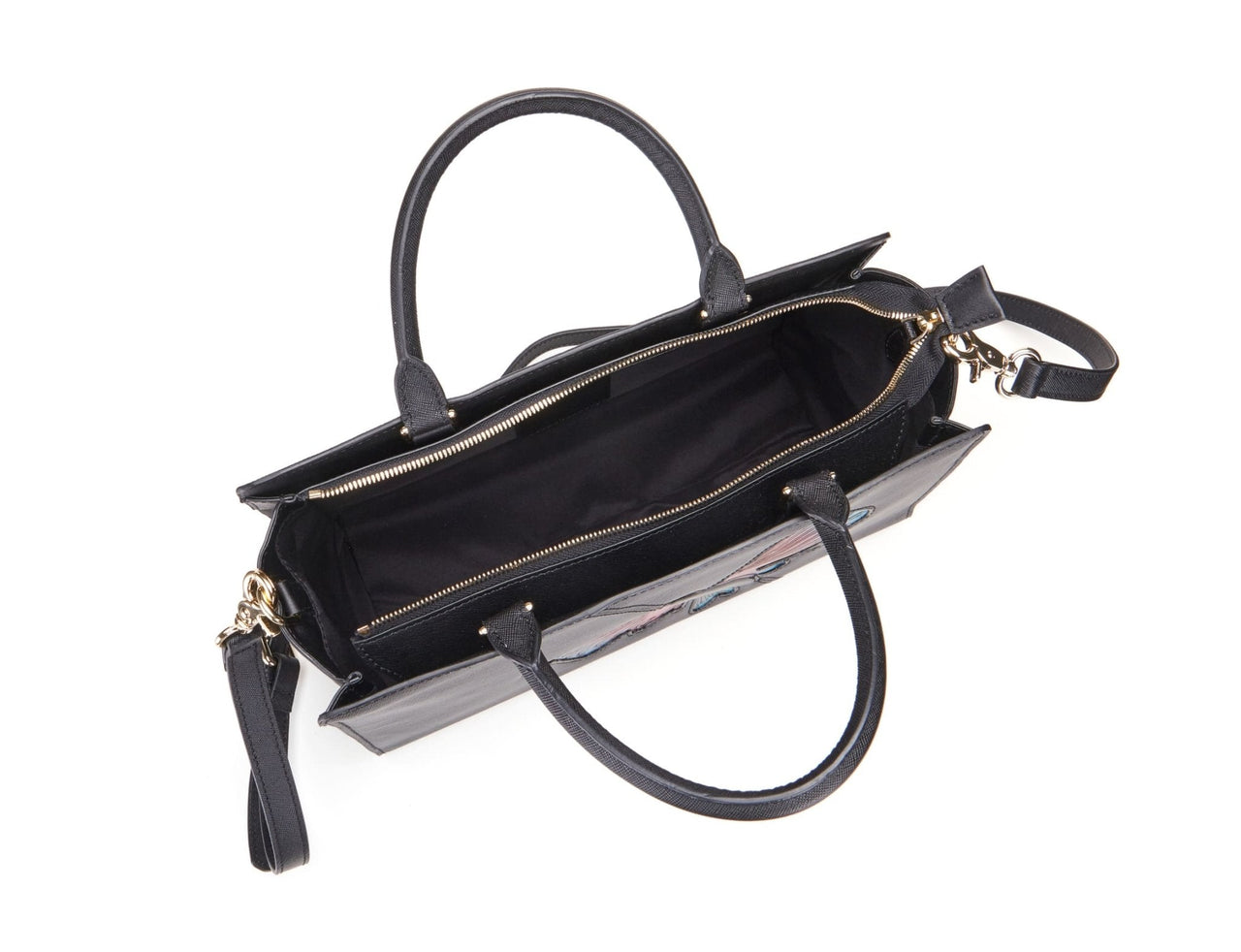 Bellorita - Butterfly Black Satchel - 1 COLOR -