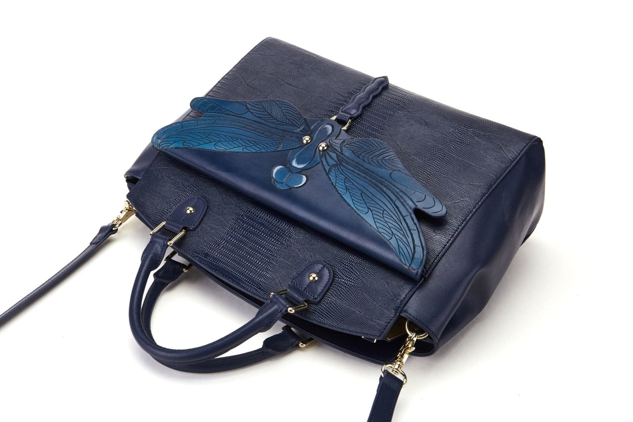 Bellorita - Dragonfly Blue Shoulder Bag - 1 COLOR -