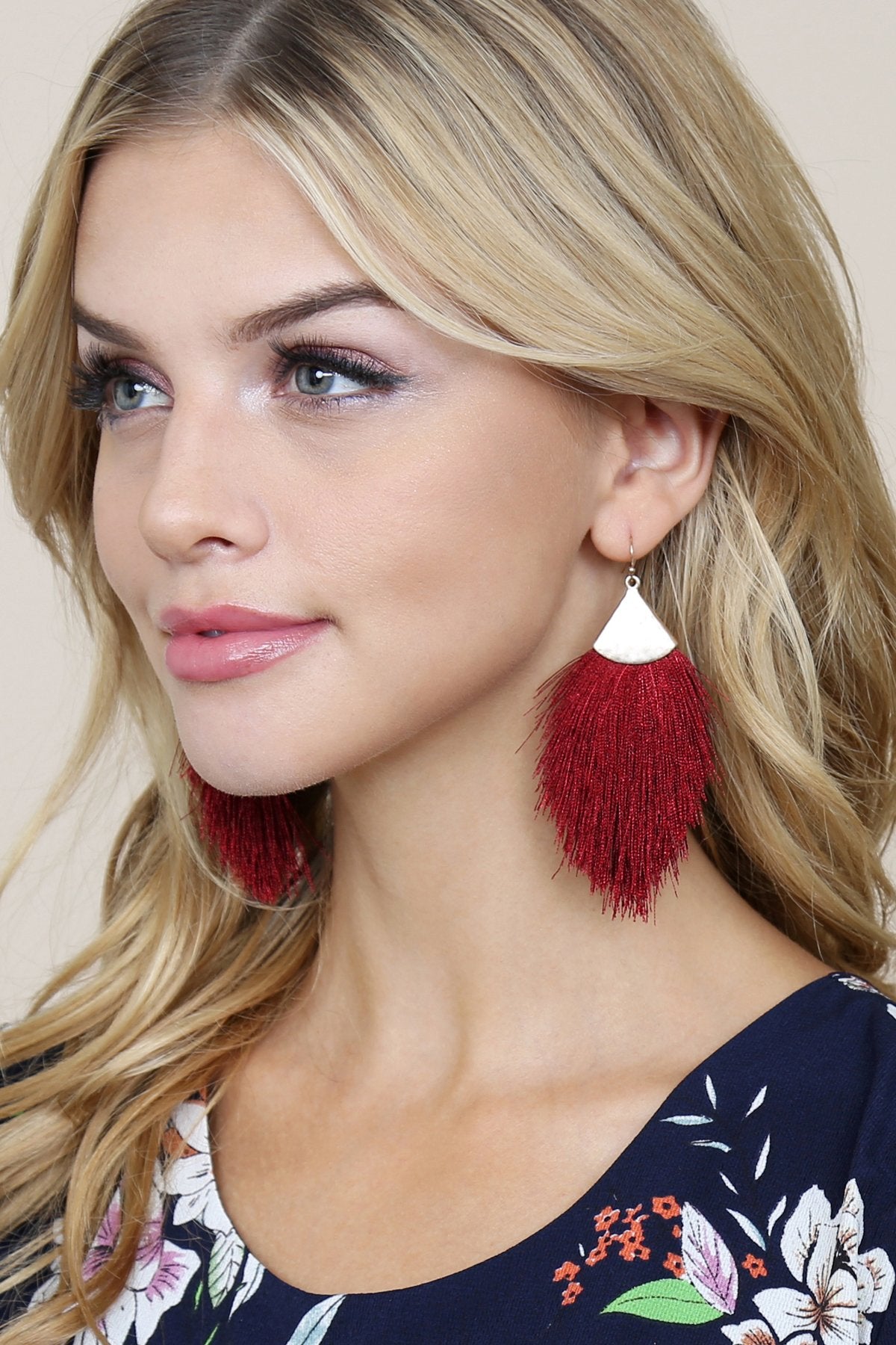 Tassel Drop Earrings - 29 COLORS -