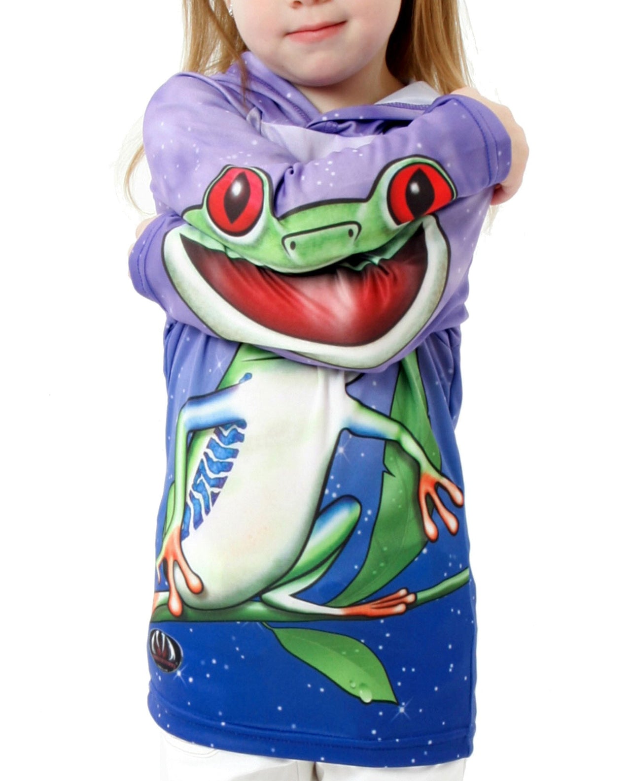 Mouthman - TREE FROG Hoodie Chomp Shirt - ADULT SIZES AVAILABLE! - 12 SIZES -