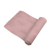 Thumbnail for Newcastle - Pink Rose Bamboo Swaddle -