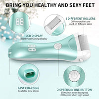 Thumbnail for Savoy - Electric Callus Remover, Rechargeable Electronic Feet File Hard Skin Remover -