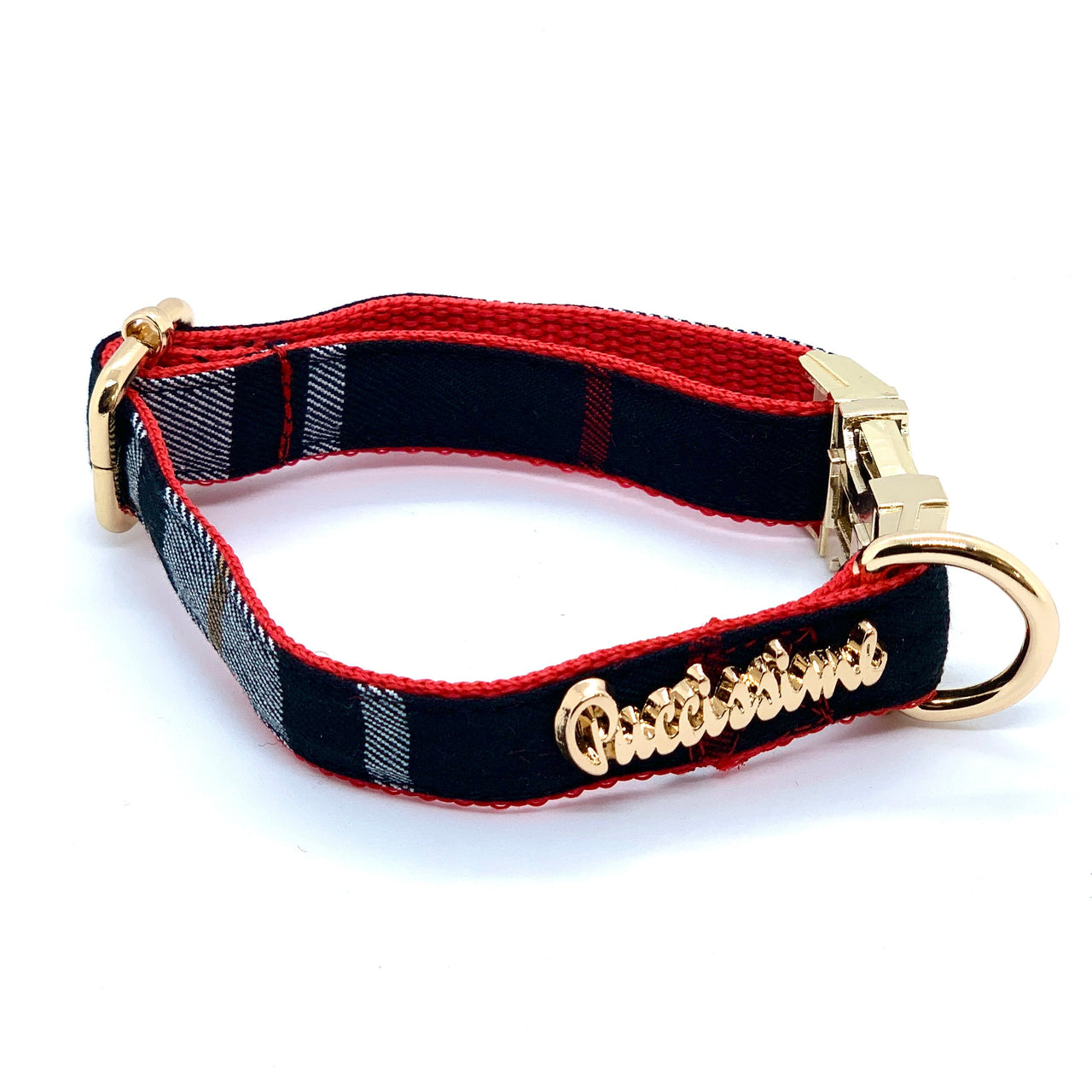 Puccisime - Collette Collar, Leash & Bow Tie Set - 3 PCS. - 4 SIZES -