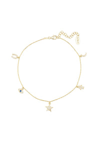 Thumbnail for LATELITA - Lucky Charm Anklet Gold -