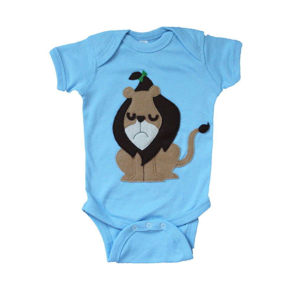 The Cowardly Lion -The Wonderful Wizard of Oz - Baby Onesie - 1 COLOR -