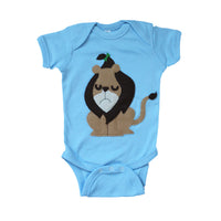 Thumbnail for The Cowardly Lion -The Wonderful Wizard of Oz - Baby Onesie - 1 COLOR -