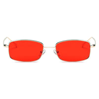 Thumbnail for Garner | S2076 - Retro Vintage Slim Rectangle Sunglasses - 5 COLORS -