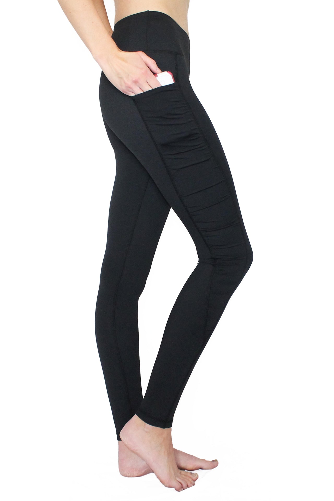 Belcorva - Black Ruffle - Pocket Pant - 1 COLOR -