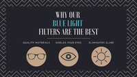 Thumbnail for Aria | Black Leopard | Blue Light Blocking Glasses - 1 COLOR -