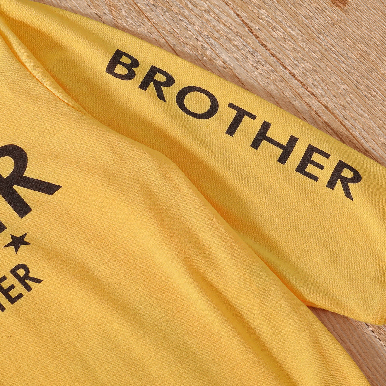 SUPER BROTHER Graphic Long Sleeve Hoodie - T - 1 COLOR -