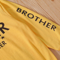 Thumbnail for SUPER BROTHER Graphic Long Sleeve Hoodie - T - 1 COLOR -