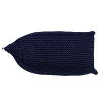 Thumbnail for GFURN - Handmade Knitted Beanbag | Navy Blue 70cm X 110cm - 1 COLOR -