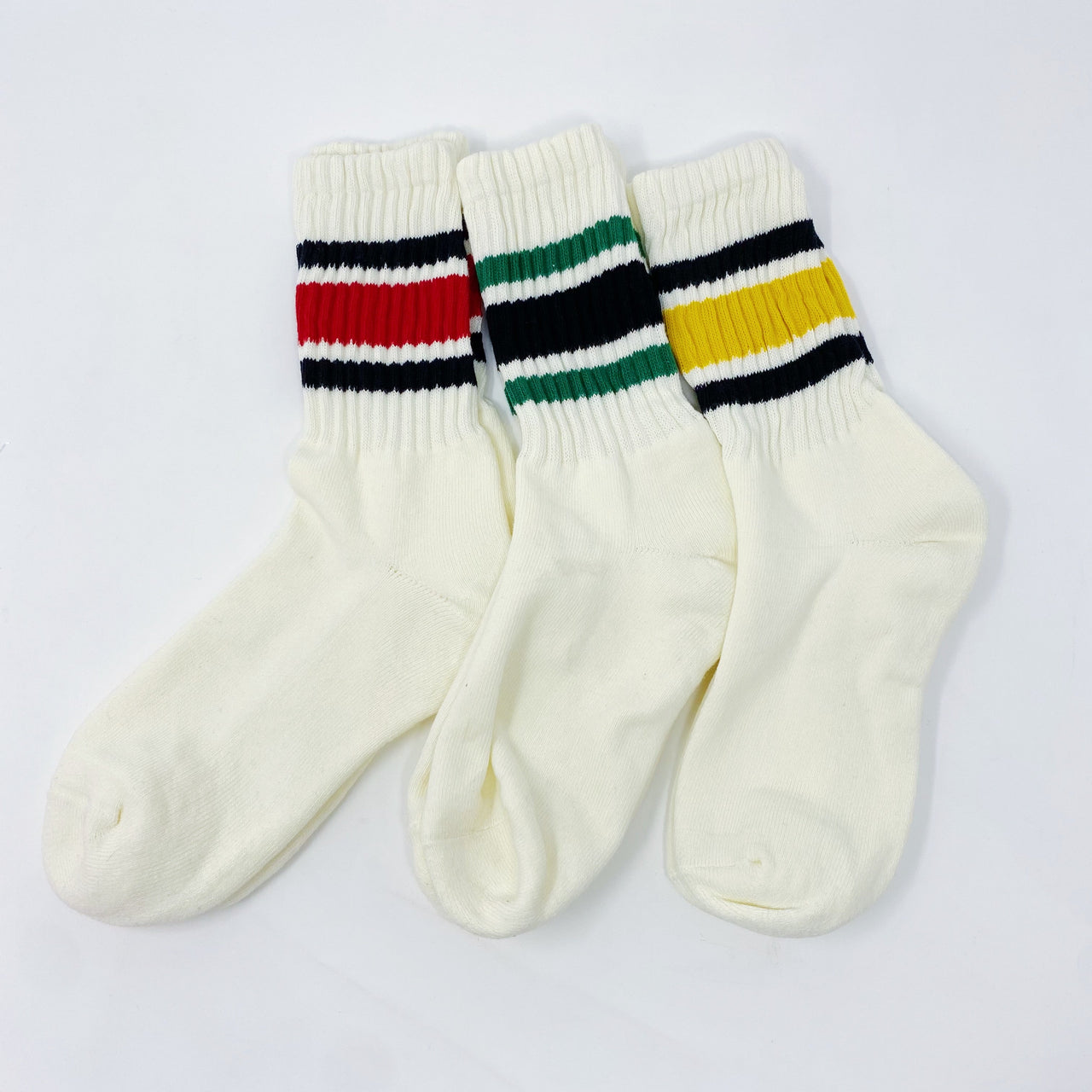 Ellison & Young - Classic Striped Socks - 3 COLORS -