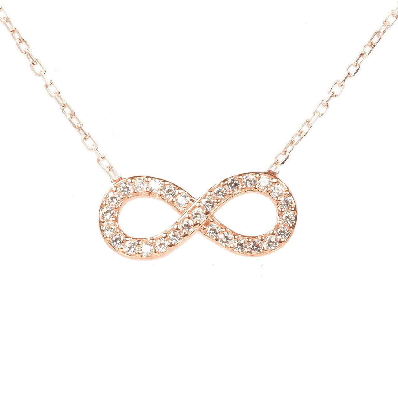 LATELITA - Eternity Infinity Necklace - 3 FINISHES