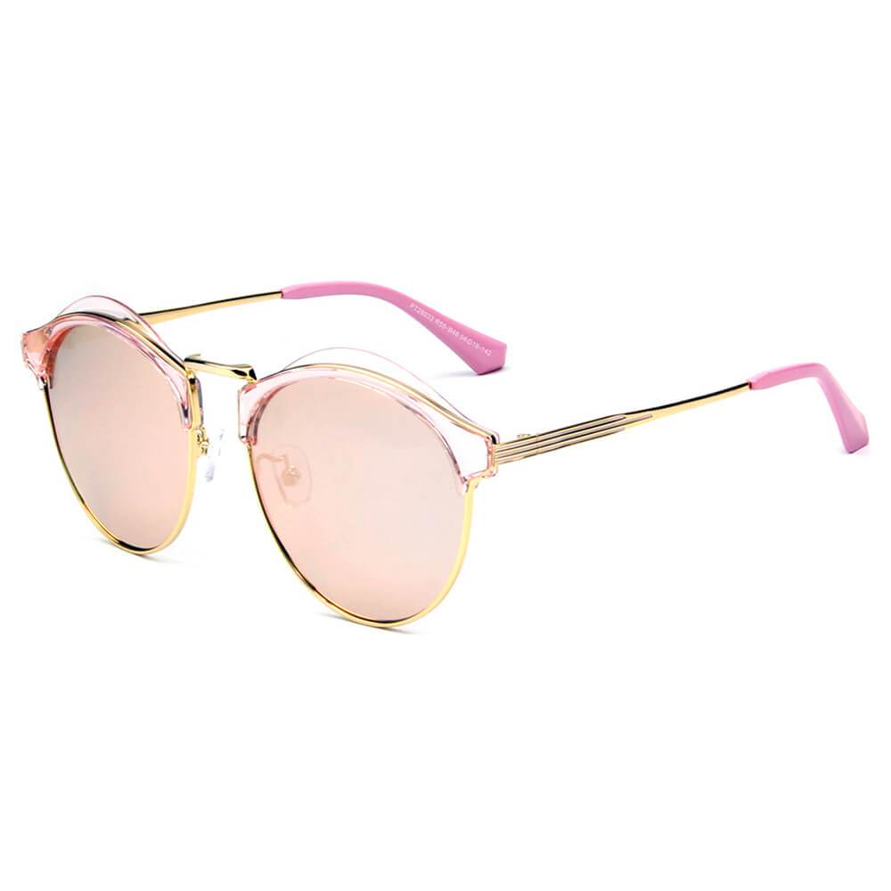 Perugia | Women Round Polarized Fashion Sunglasses - 6 COLORS -