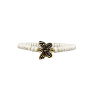 Thumbnail for Harper Buttercream Butterfly Bracelet -