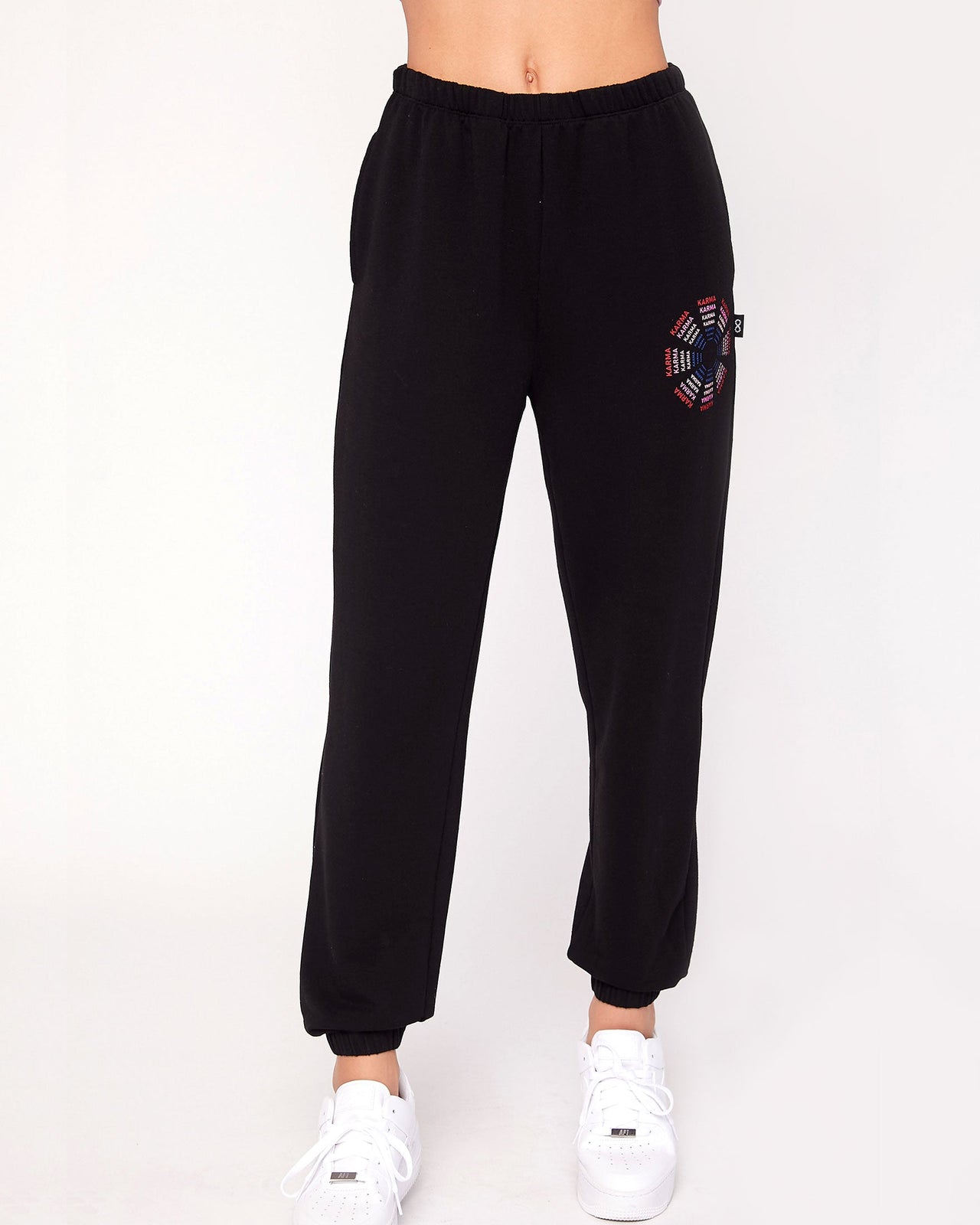 Rebody - Karma Graphic Viscose Blend Sweatpants - 2 KHARMIC COLORS -