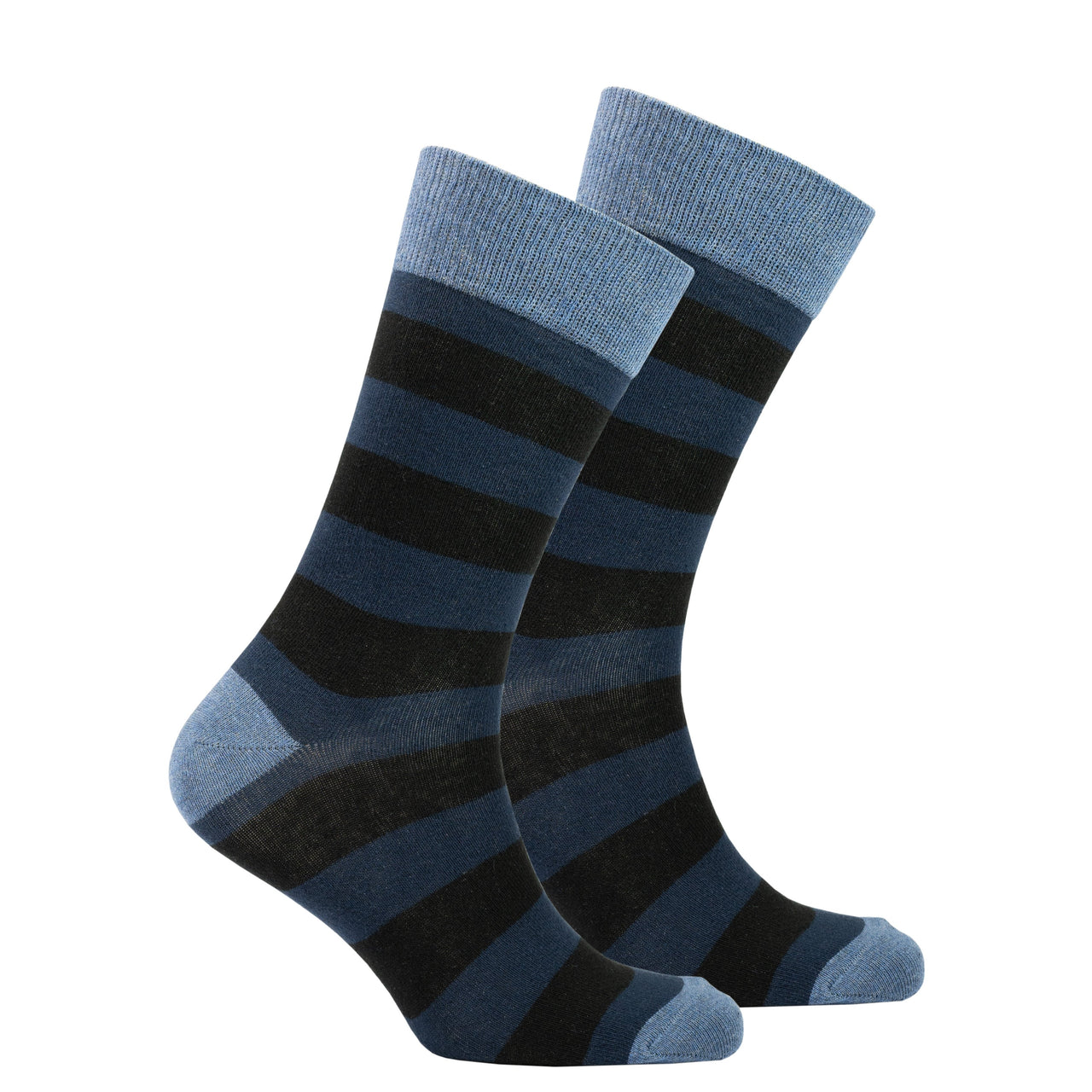 Men's Azure Stripe Socks - 1 COLOR -