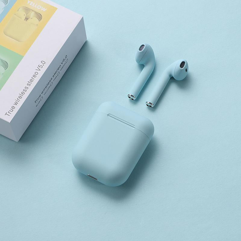 Macaron Earbuds - Light Blue -