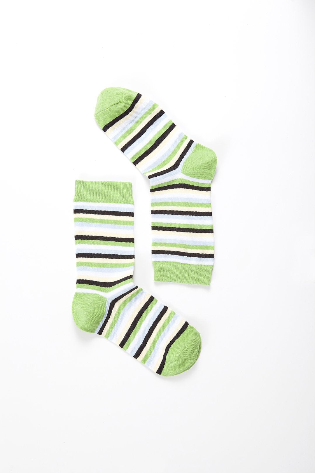 Women's Mint Stripe Socks - 1 COLOR -